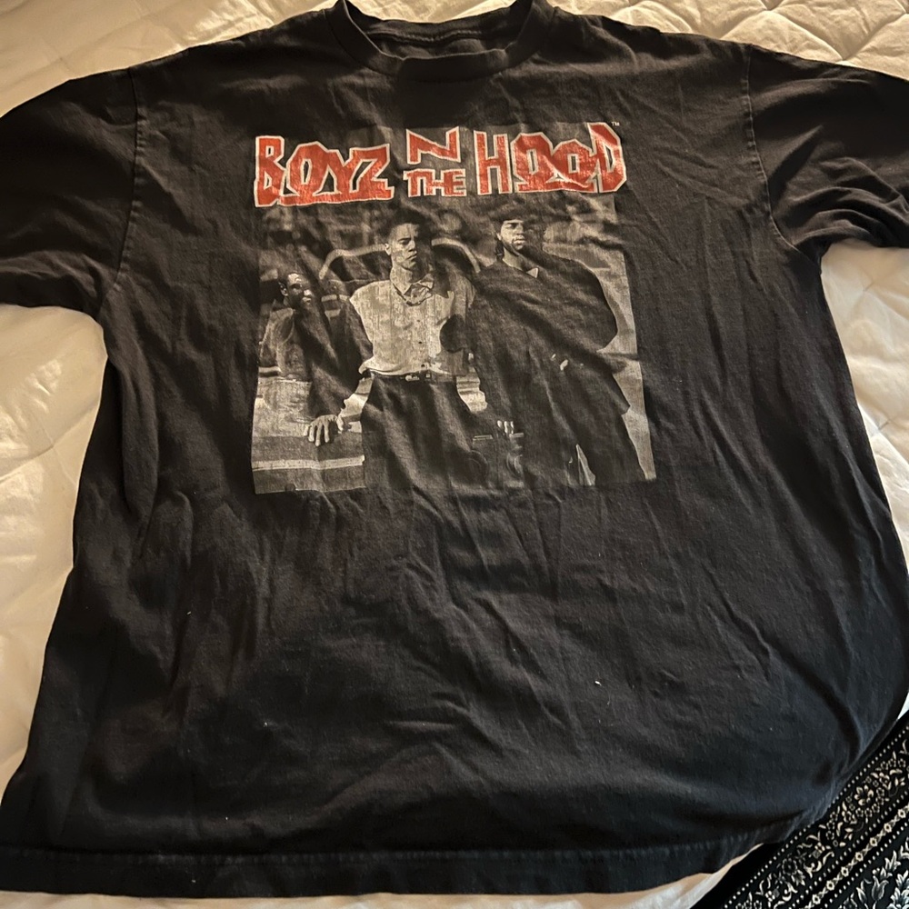 Boyz N The Hood Black Graphic T-Shirt